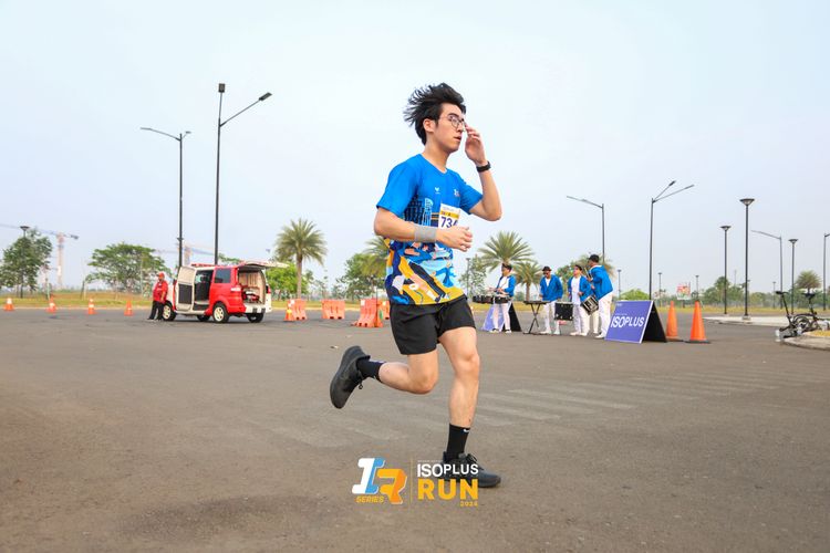 Race photo from ISOPlus Run 2024 Jakarta