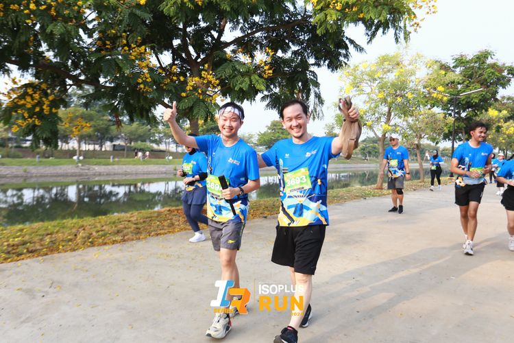Race photo from ISOPlus Run 2024 Jakarta