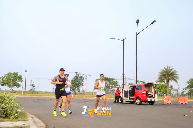 Race photo from ISOPlus Run 2024 Jakarta