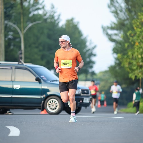 Race photo from BOGORUN 2026