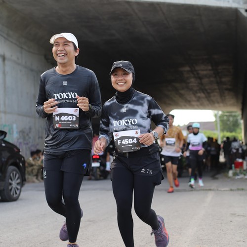 Race photo from KEDIRI HALF MARATHON 2026