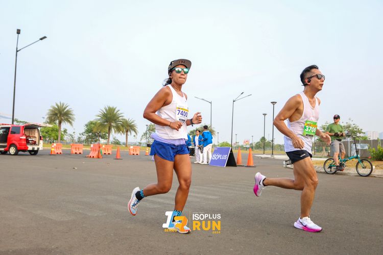 Race photo from ISOPlus Run 2024 Jakarta