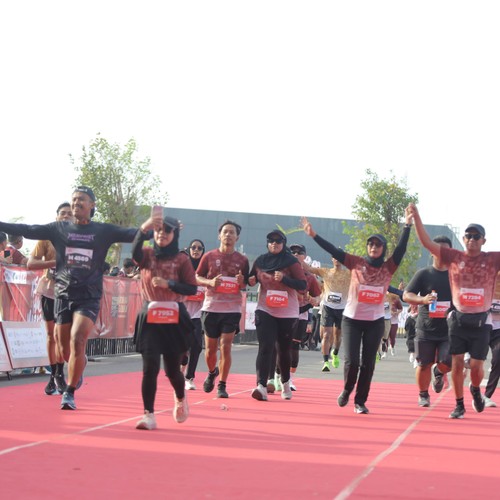 Race photo from KEDIRI HALF MARATHON 2026