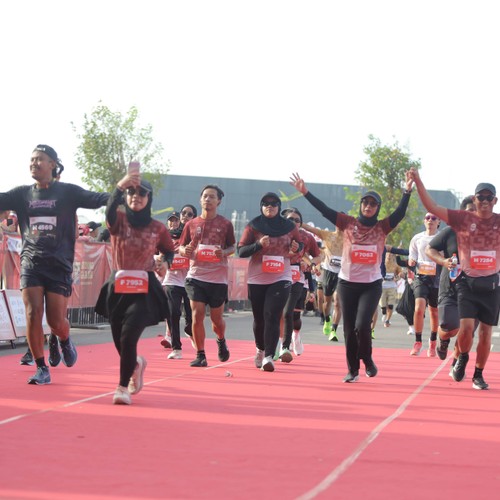 Race photo from KEDIRI HALF MARATHON 2026