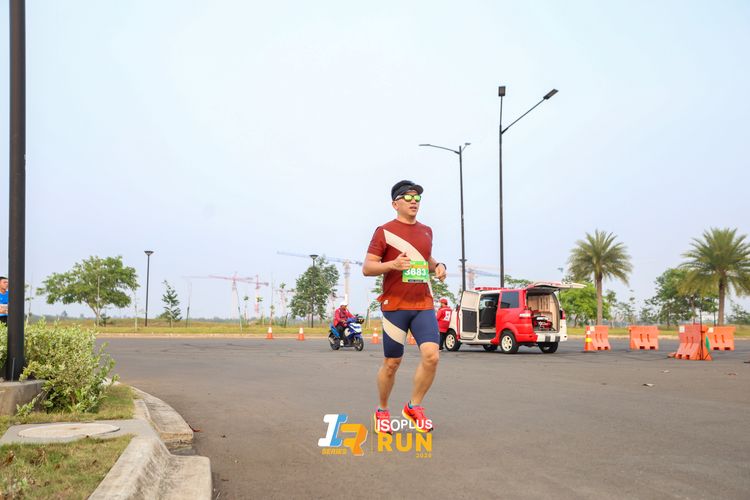 Race photo from ISOPlus Run 2024 Jakarta