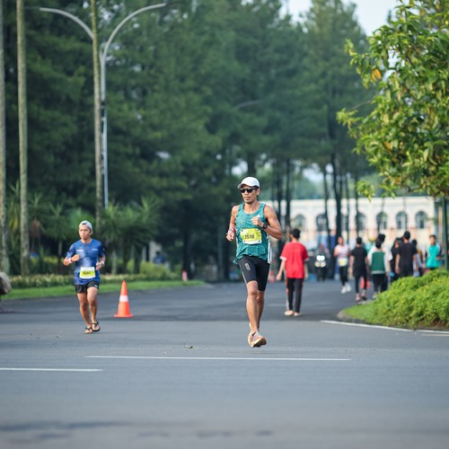 Race photo from BOGORUN 2026