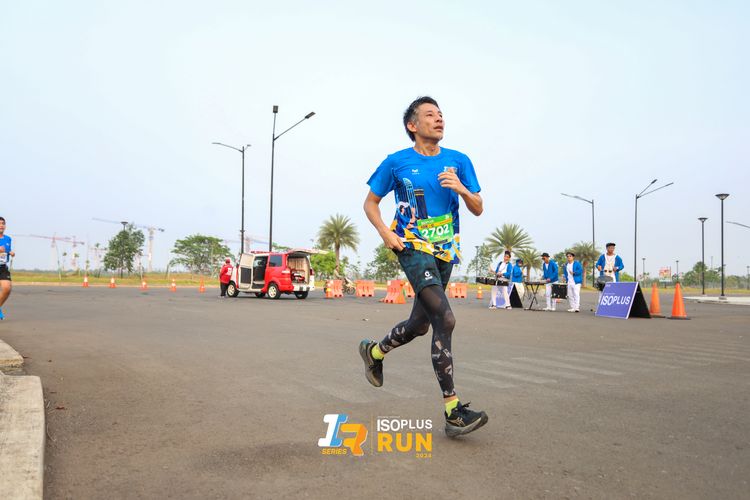 Race photo from ISOPlus Run 2024 Jakarta