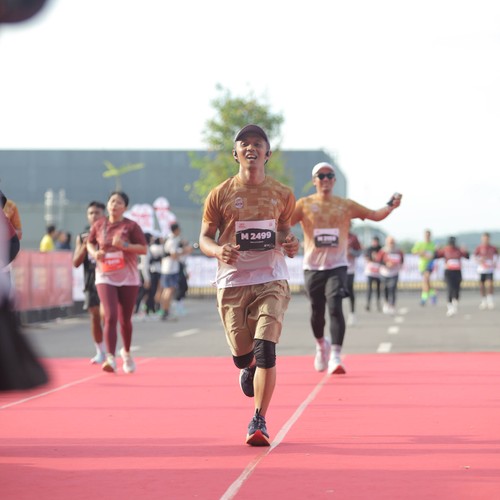 Race photo from KEDIRI HALF MARATHON 2026