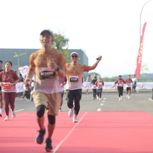 Race photo from KEDIRI HALF MARATHON 2026