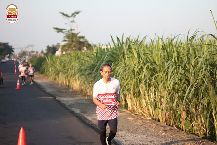 Race photo from Kediri Half Marathon 2024