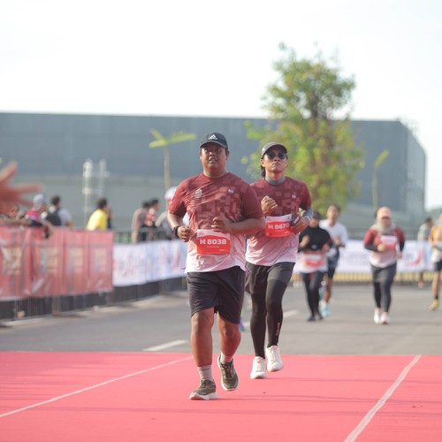 Race photo from KEDIRI HALF MARATHON 2026