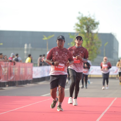 Race photo from KEDIRI HALF MARATHON 2026