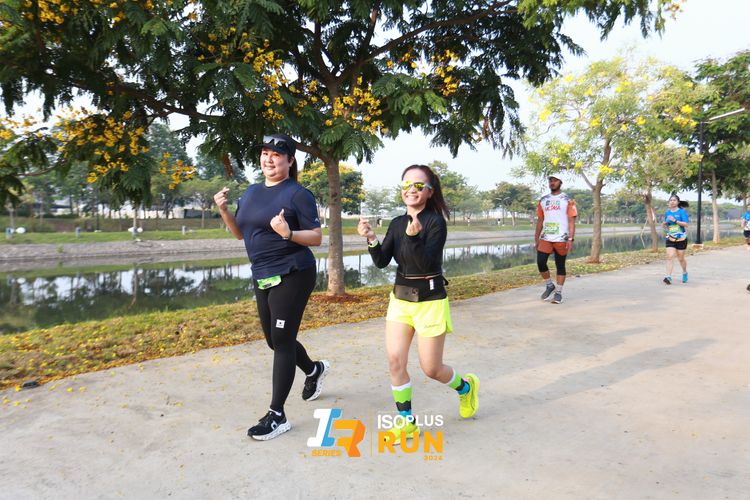 Race photo from ISOPlus Run 2024 Jakarta