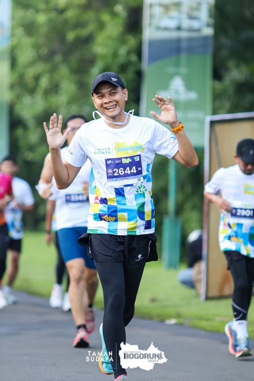 Race photo from Taman Budaya x BOGORUN 2025