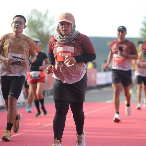 Race photo from KEDIRI HALF MARATHON 2026