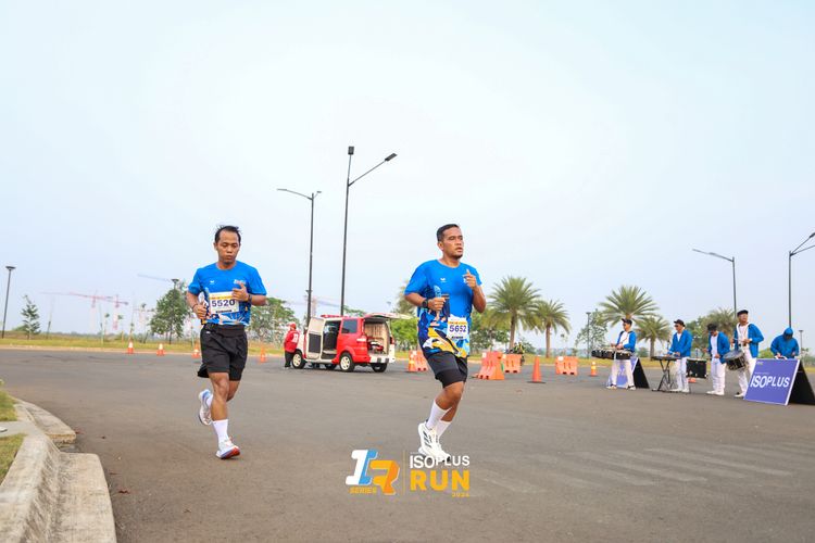 Race photo from ISOPlus Run 2024 Jakarta