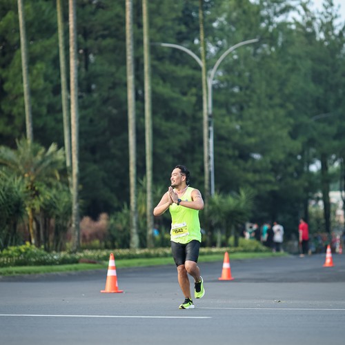 Race photo from BOGORUN 2026