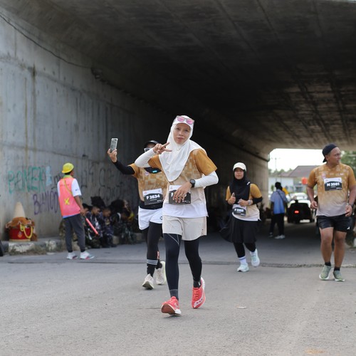 Race photo from KEDIRI HALF MARATHON 2026