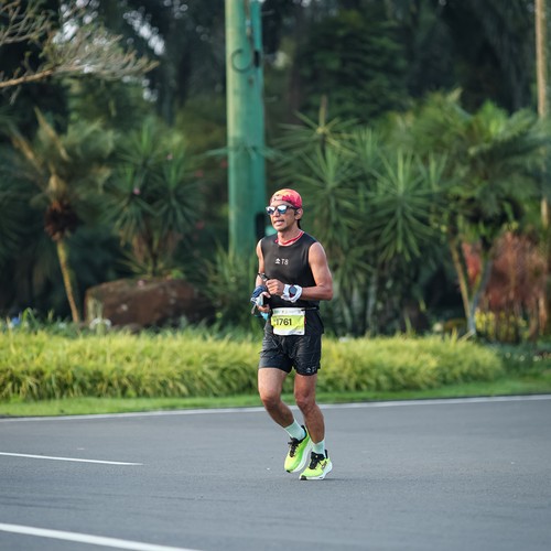 Race photo from BOGORUN 2026