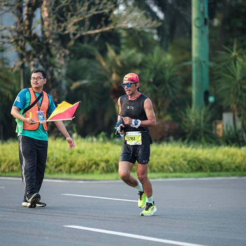 Race photo from BOGORUN 2026