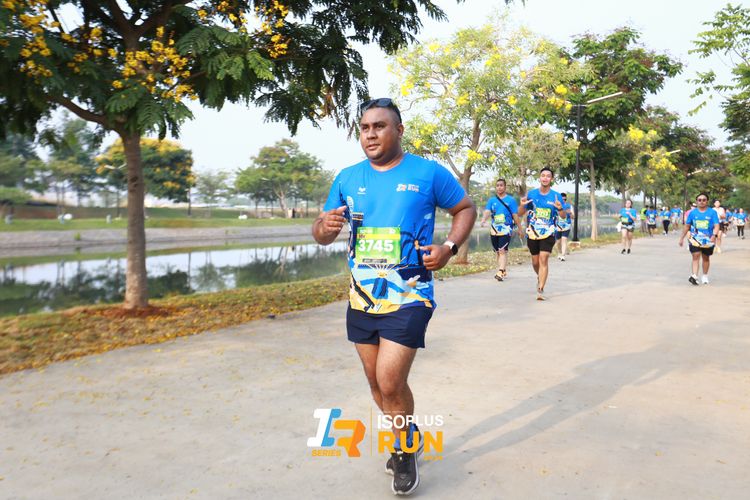 Race photo from ISOPlus Run 2024 Jakarta