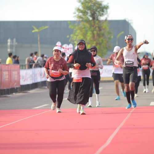 Race photo from KEDIRI HALF MARATHON 2026