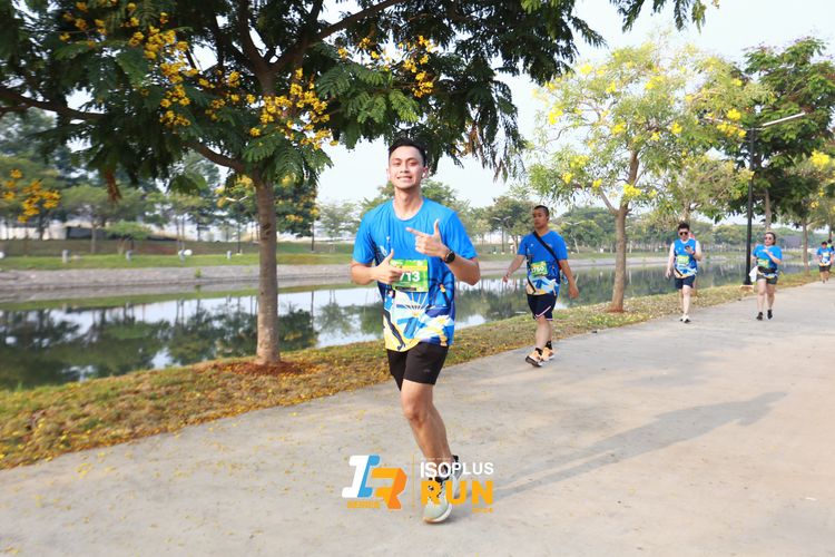 Race photo from ISOPlus Run 2024 Jakarta