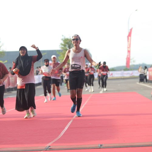 Race photo from KEDIRI HALF MARATHON 2026