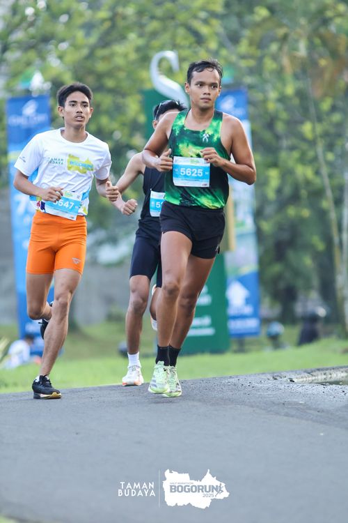 Race photo from Taman Budaya x BOGORUN 2025