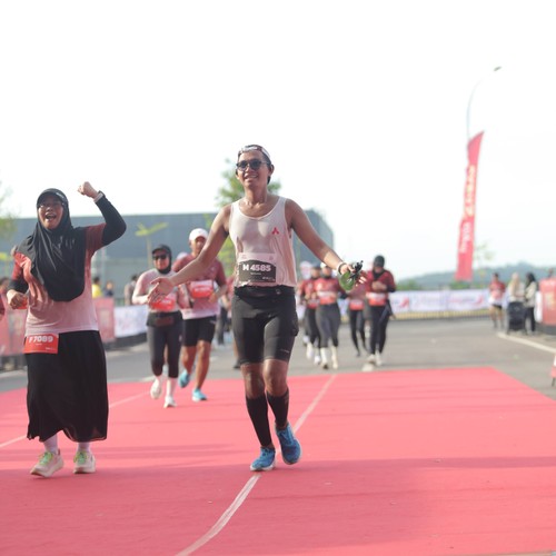 Race photo from KEDIRI HALF MARATHON 2026
