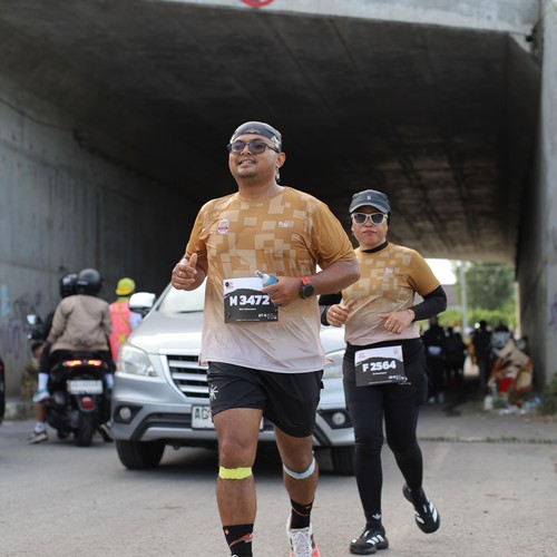 Race photo from KEDIRI HALF MARATHON 2026