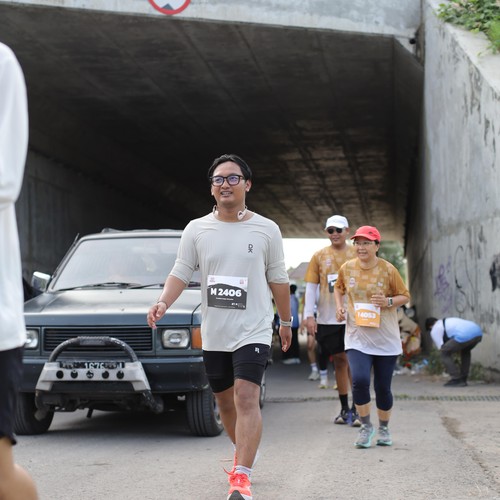 Race photo from KEDIRI HALF MARATHON 2026