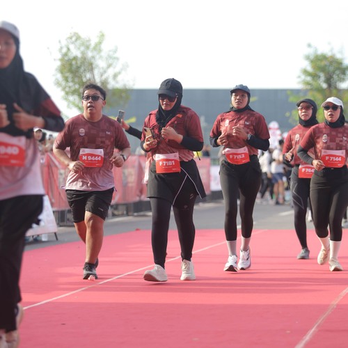 Race photo from KEDIRI HALF MARATHON 2026