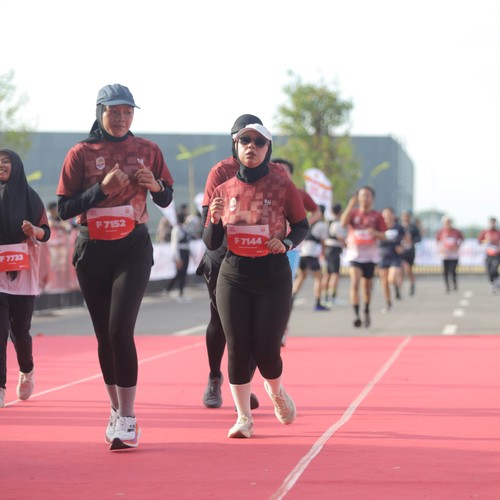 Race photo from KEDIRI HALF MARATHON 2026