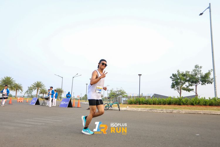 Race photo from ISOPlus Run 2024 Jakarta