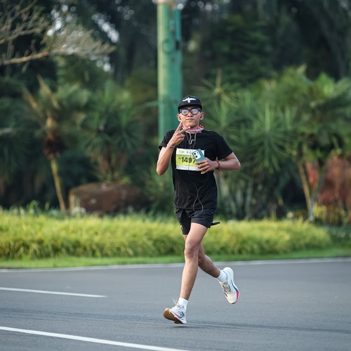 Race photo from BOGORUN 2026