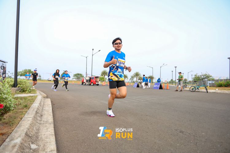 Race photo from ISOPlus Run 2024 Jakarta