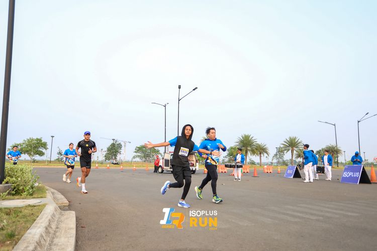 Race photo from ISOPlus Run 2024 Jakarta