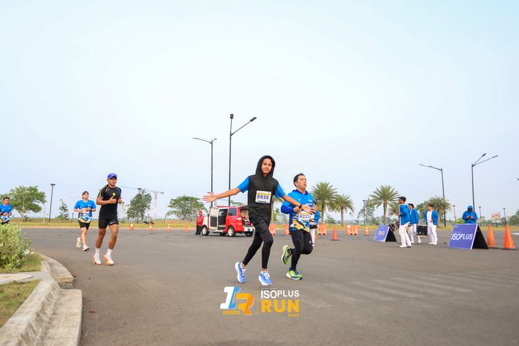 Race photo from ISOPlus Run 2024 Jakarta