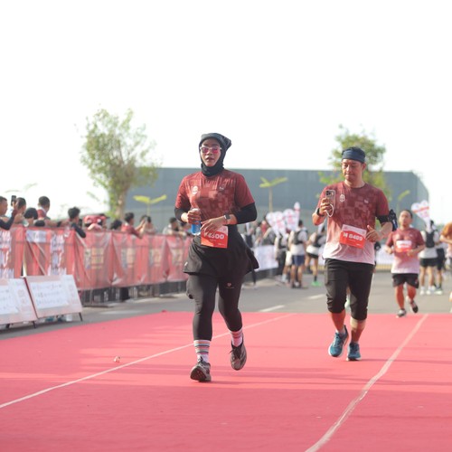 Race photo from KEDIRI HALF MARATHON 2026