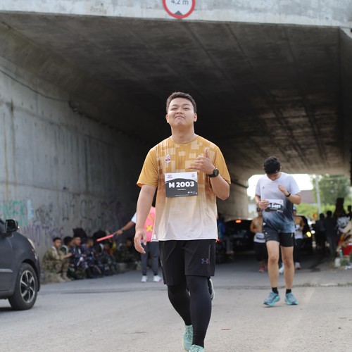 Race photo from KEDIRI HALF MARATHON 2026