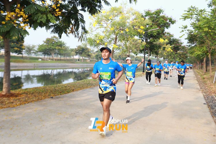 Race photo from ISOPlus Run 2024 Jakarta