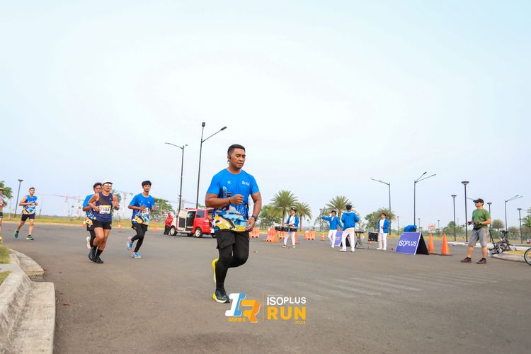 Race photo from ISOPlus Run 2024 Jakarta