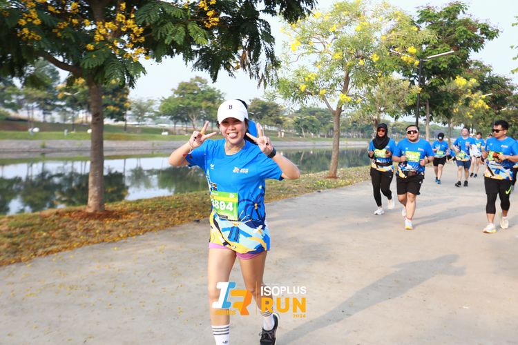 Race photo from ISOPlus Run 2024 Jakarta