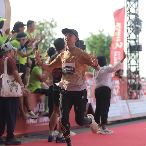 Race photo from KEDIRI HALF MARATHON 2026