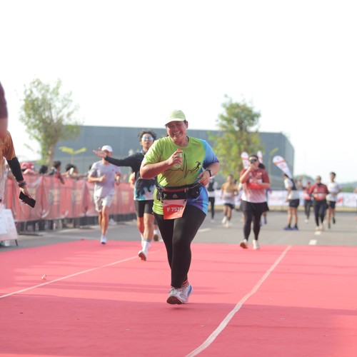 Race photo from KEDIRI HALF MARATHON 2026