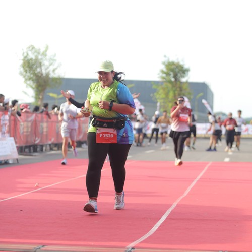 Race photo from KEDIRI HALF MARATHON 2026