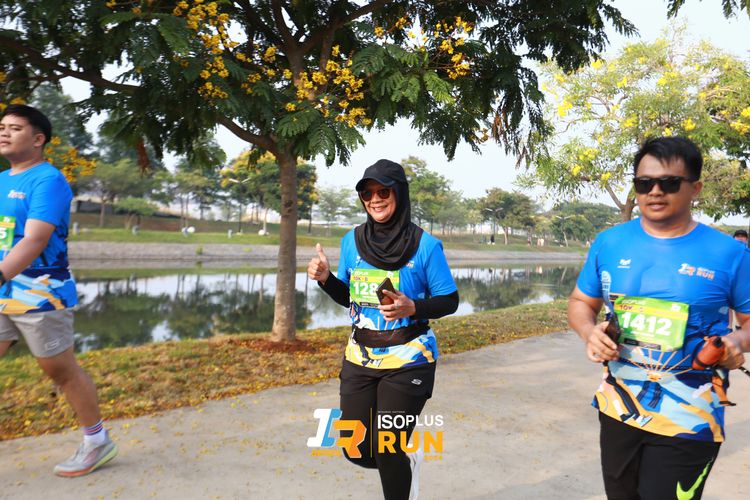 Race photo from ISOPlus Run 2024 Jakarta