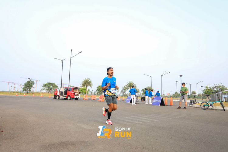 Race photo from ISOPlus Run 2024 Jakarta