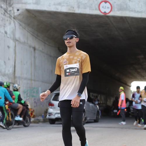Race photo from KEDIRI HALF MARATHON 2026